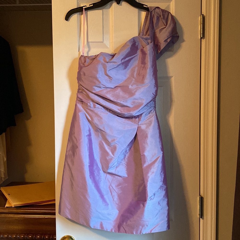 Gorgeous purple cocktail dress